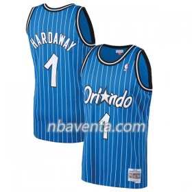 Camiseta Hombre Orlando Magic Penny Hardaway 1 Hardwood Classics Azul Swingman
